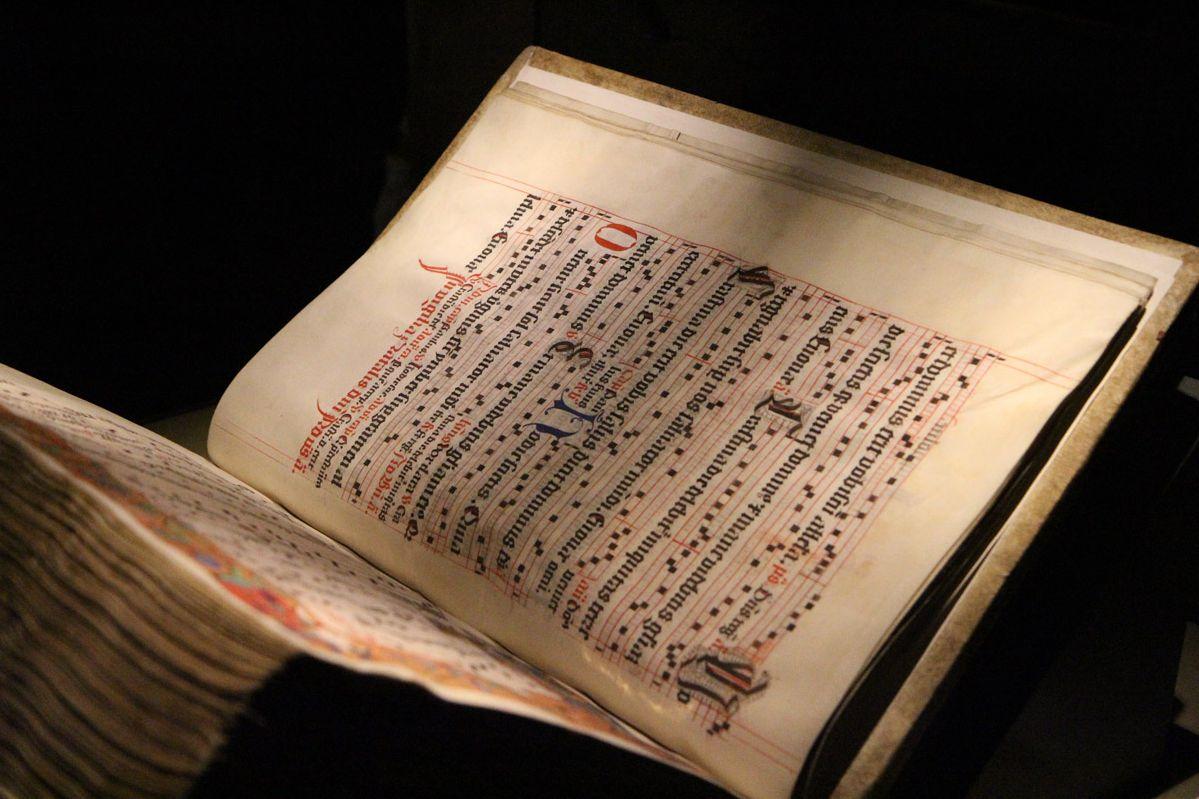 One of the choir books of Lorch Monastery, early 16th century