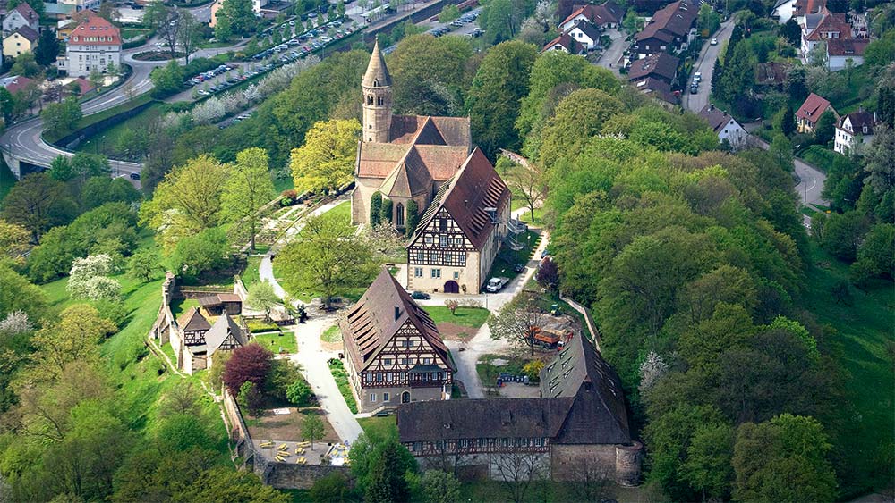 Exterior of the monastery