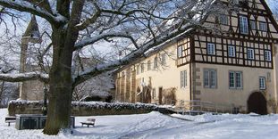 Kloster Lorch im Schnee
