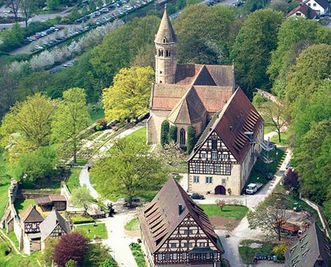 Exterior view of Lorch Monastery