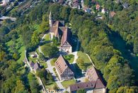 Monastère de Lorch, Vue aérienne; l'image: Staatliche Schlösser und Gärten Baden-Württemberg, Achim Mende
