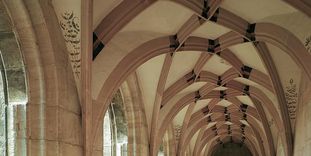 Net vault of the cloister, Lorch Monastery