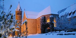 Kloster Lorch, Aussen, Winter