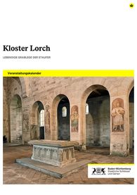 Titelbild des Jahresprogramms für Kloster Lorch