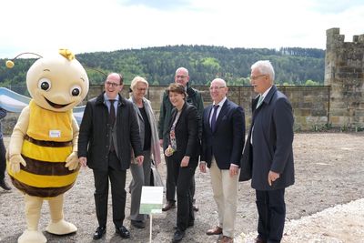 Kloster Lorch, Einsaat Bienenweide; Foto: Staatliche Schlösser und Gärten Baden-Württemberg