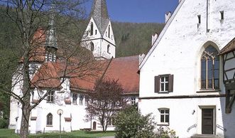 Außenansicht des Klosters Blaubeuren