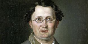 Porträt Eduard Mörike, Gemälde um 1850